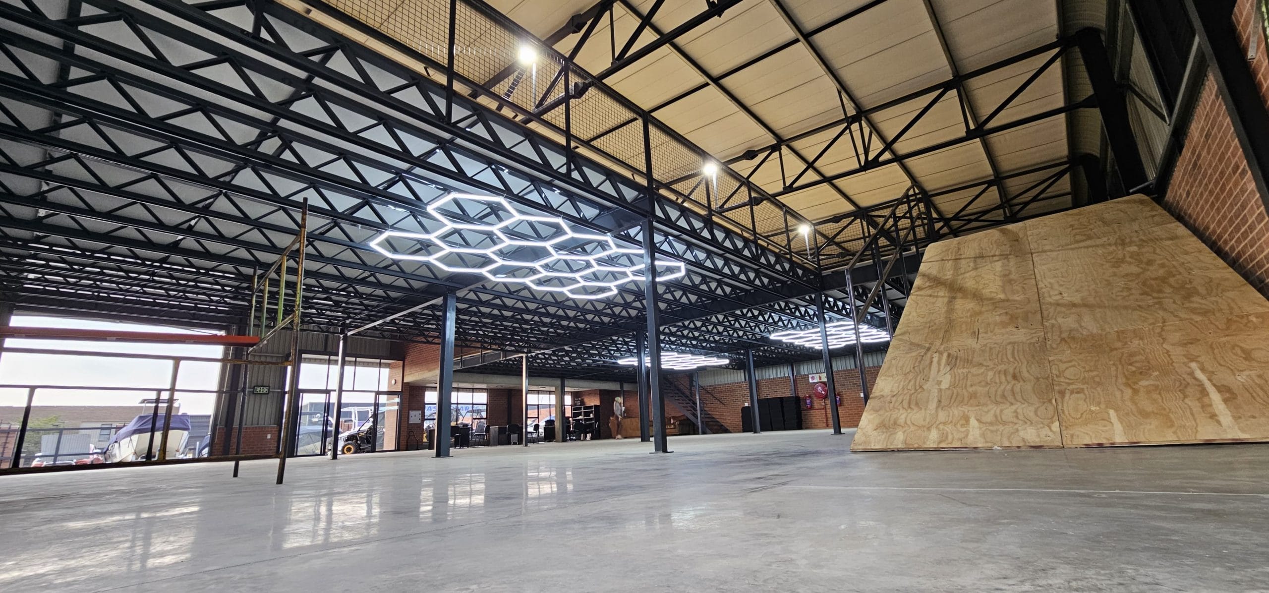 Custom Mezzanine Floor Installed in a South African Warehouse